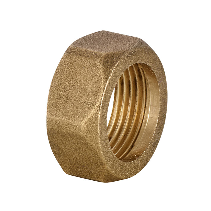 B 4000 - Ecrou-raccord cuivre rouge - 4374R