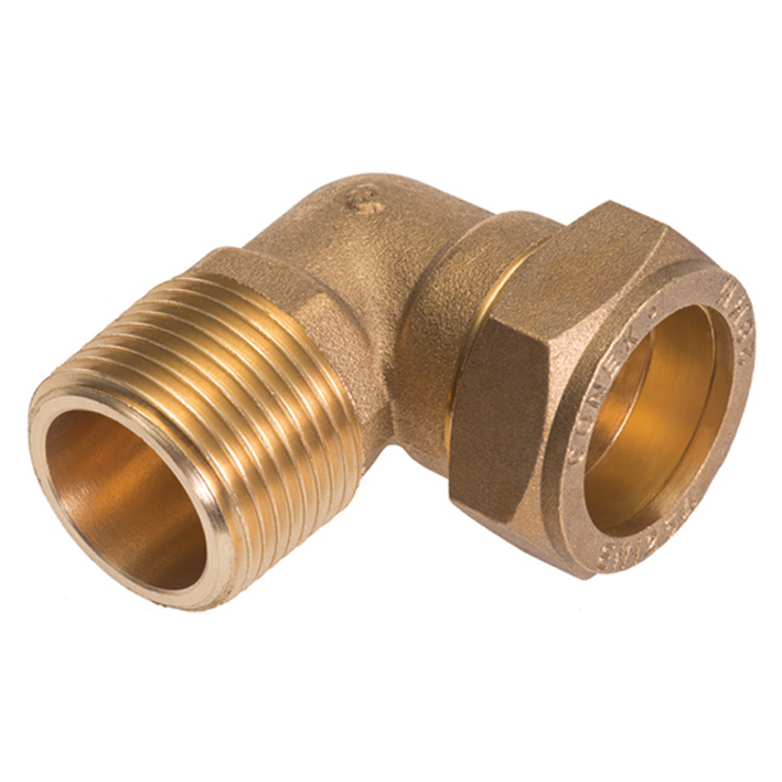 B Conex Einschraubwinkel 90° konisches Gewinde - Typ 402TA