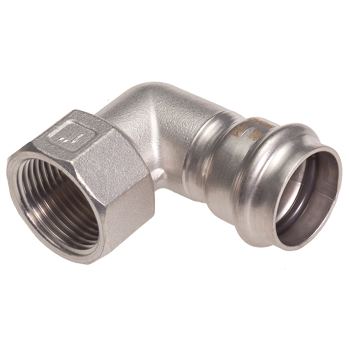 B Press Inox Winkel 90° IG V-Kontur - Typ PS4090G