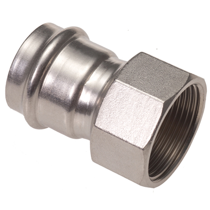 B Press Inox Übergangsmuffe mit IG V-Kontur - Typ PS4270G
