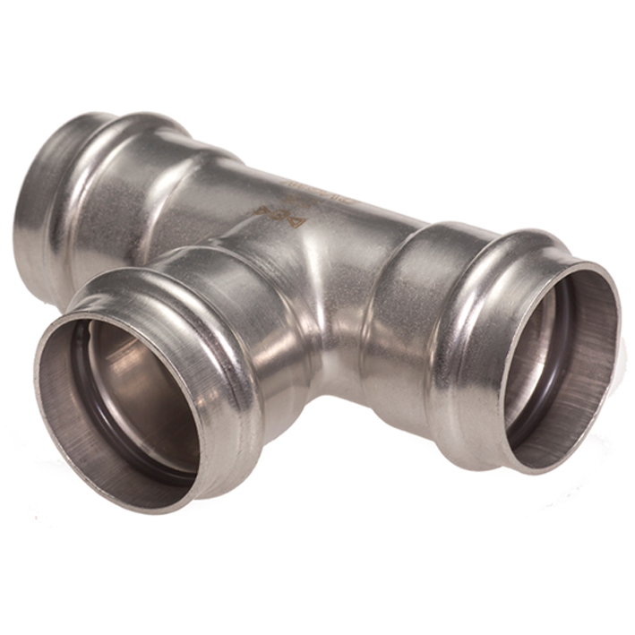 B Press Inox T-Stück V-Kontur - Typ PS5130