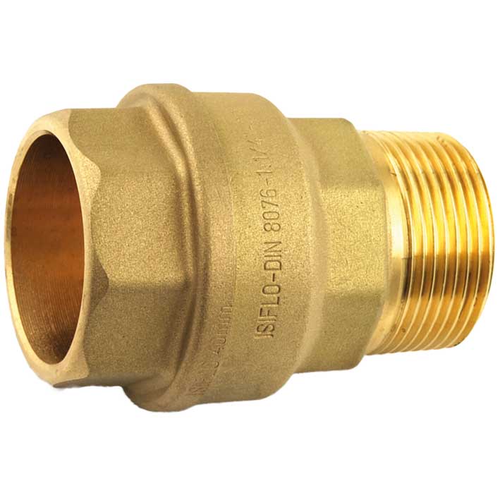 isiflo Messing Anschlussverschraubung AG - Typ 105