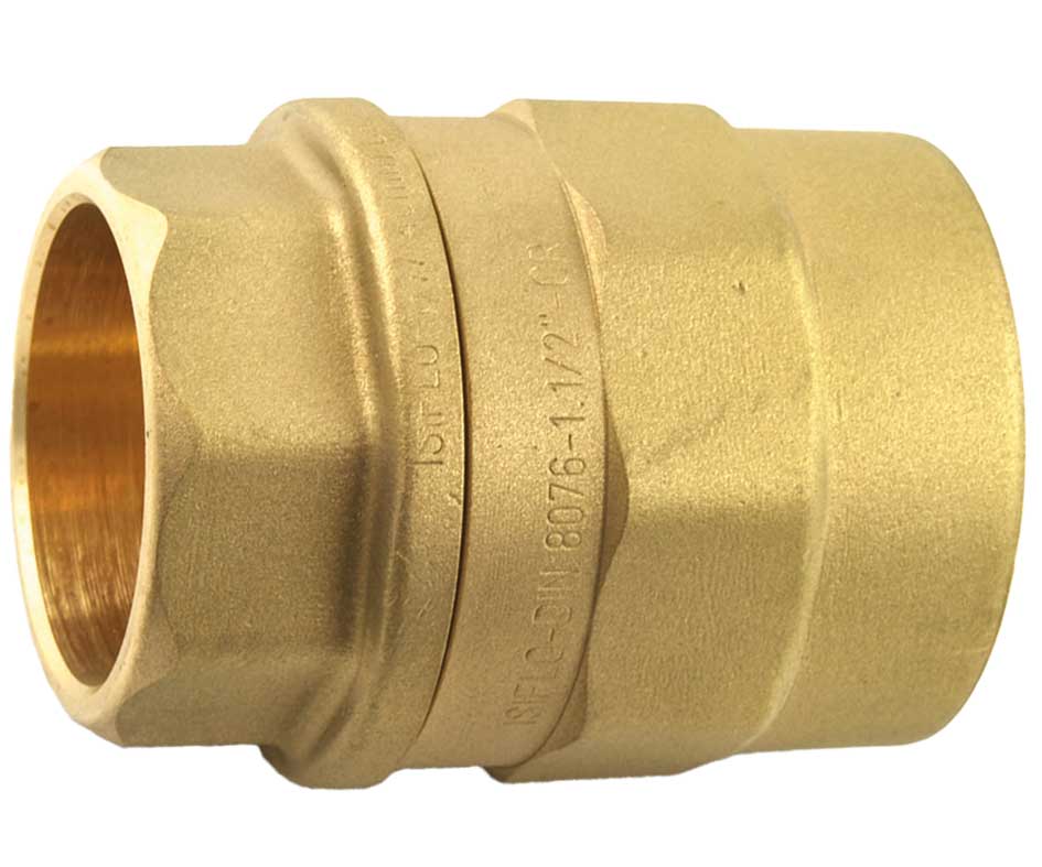 isiflo Messing Anschlussverschraubung mit vergrössertem IG - Typ 115
