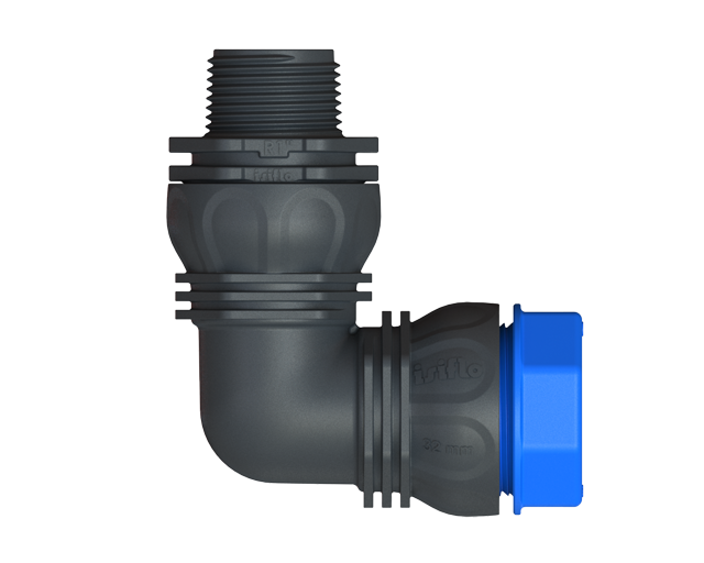 isiflo raccord à vis coudé 90° mâle - ECO LINE 121