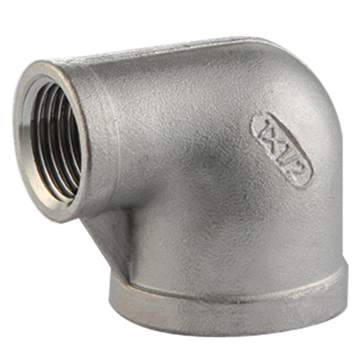 Coude 90° réduit f/f acier inoxydable - 1.4408