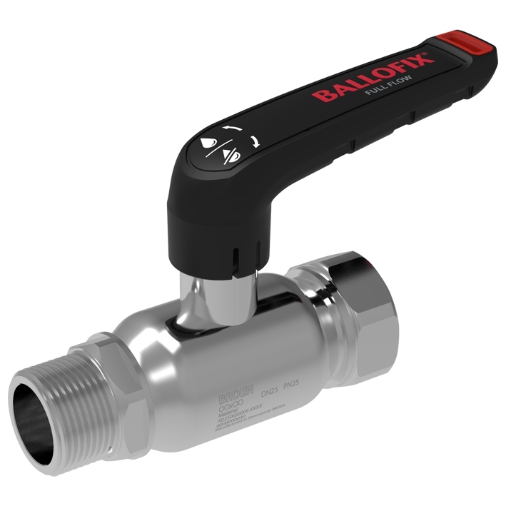 Ballofix Full Flow Inox, f / f