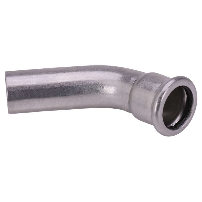 A Press Inox Bogen 45° I/A, M-Kontur, 316L, PS26040