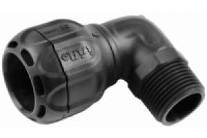 isiflo Sprint Winkel-Steckverbindung 90° AG  Gas - Typ 7210 inkl. 1 Dichthülse