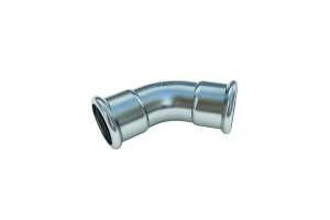 Press INOX-304, Bogen 45° I/I - M-Kontur
