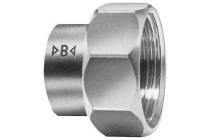 B 4000 Halbe Verschraubung flachdichtend IG - 4359G