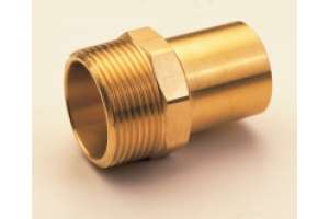 B Press Mamelon double bronze filetage mâle V-Contour - Typ P4280G