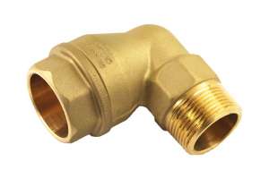 isiflo laiton Raccord coudé 90° mâle - Typ 121