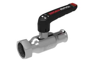 Ballofix Full Flow Inox, Press (M) / raccord vissé