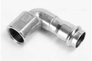 B Press INOX Coude 90° femelle V-Contour - Typ PS4090G