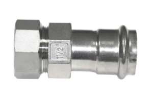 B Press INOX Raccordement à vis femelle V-Contour -Typ PS4330G