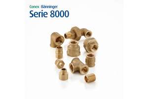 Gewindefittings Messing - Serie 8000