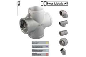 EDELSTAHL / INOX-FITTINGS + ROHRE