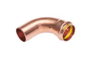 B Press Gas Bogen 90° I/A Cu - Typ PG5001