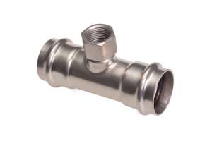 B Press Inox T-Stück mit IG V-Kontur - Typ PS4130G