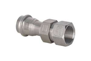 B Press Inox Verschraubung mit IG V-Kontur - Typ PS4330G