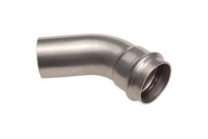 B Press Inox Bogen 45° I/A V-Kontur - Typ PS5040