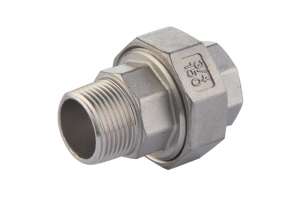 Union conique m/f acier inoxydable - 1.4408