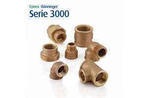 Gewindefittings Rotguss - Serie 3000