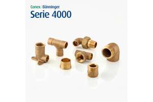 Übergangsfittings Rotguss - Serie 4000