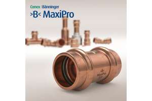 MaxiPro Pressfittings Cu für Kälte/Klima - Metrische Masse