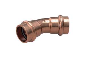 B MaxiPro Bogen 45° Cu I/I - Typ MPA5041